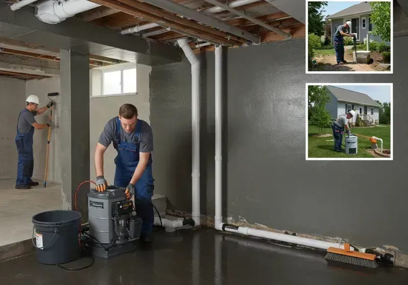 Basement Waterproofing and Flood Prevention process in University Park, TX